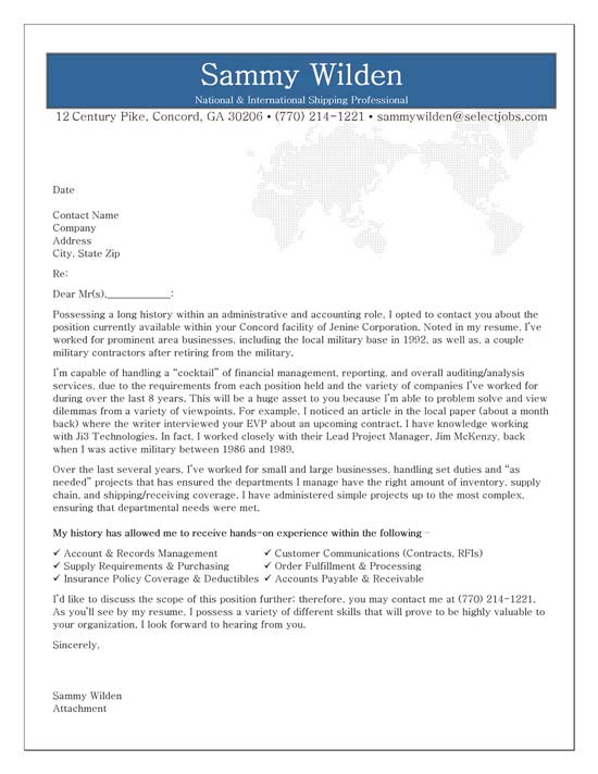 Sample Administrator Cover Letter from resume-resource.com