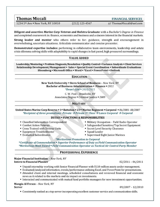 University Student Resume Example Sample