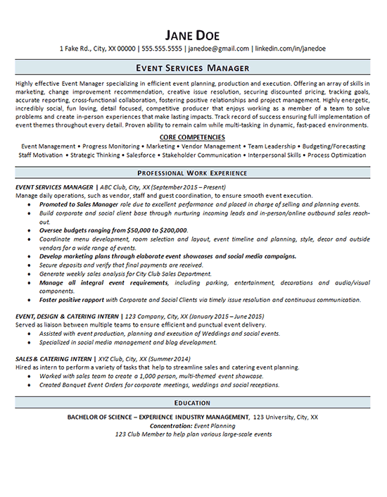 1744 event manager resume