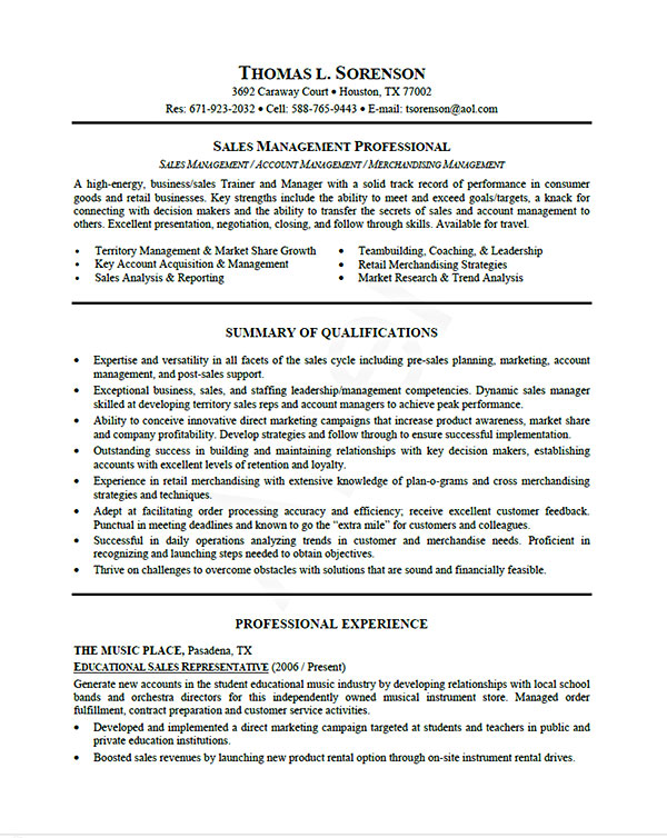 Resume Examples by Professional Resume Writers