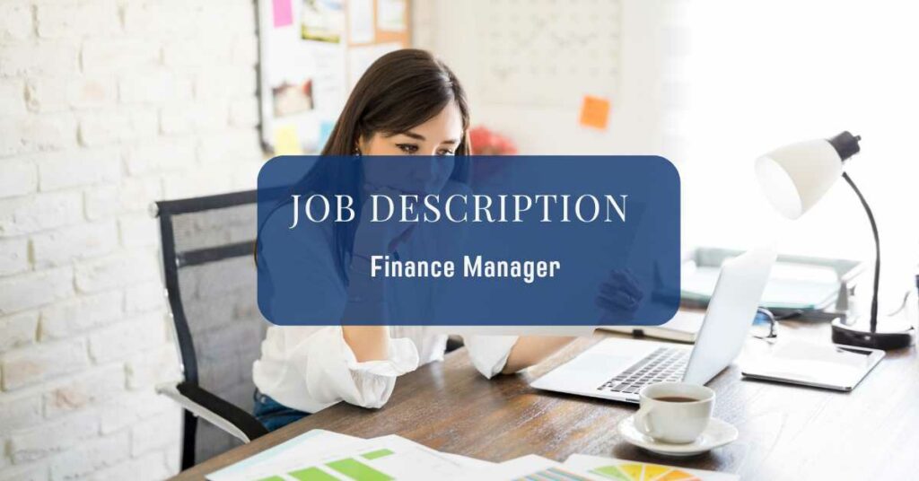 Finance Manager Job Description
