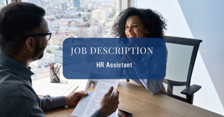 HR Assistant Job Description