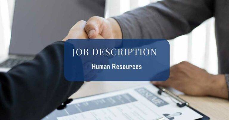 Human Resources Job Description