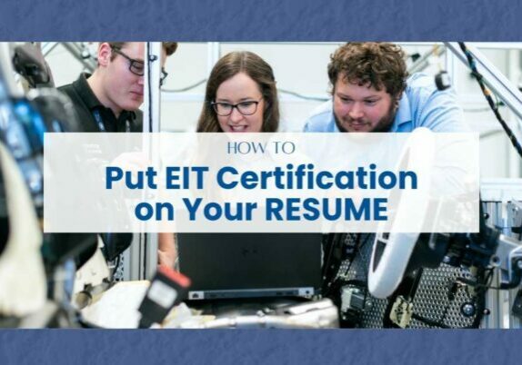 how to put eit on your resume
