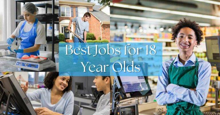 best jobs for 18 year olds