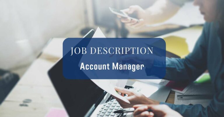 job account manager 1