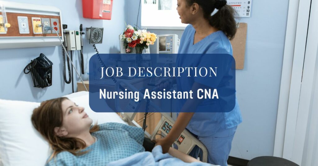 job nursing assistant cna