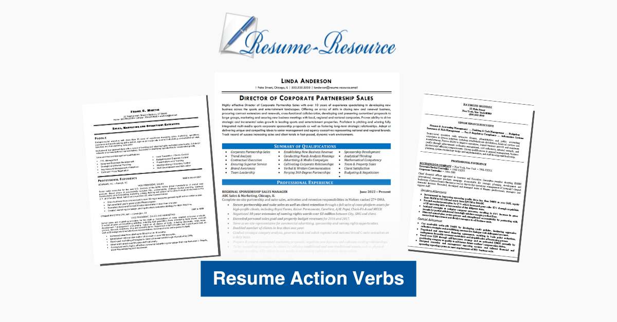 Synonyms for Participate To Use on Your Resume