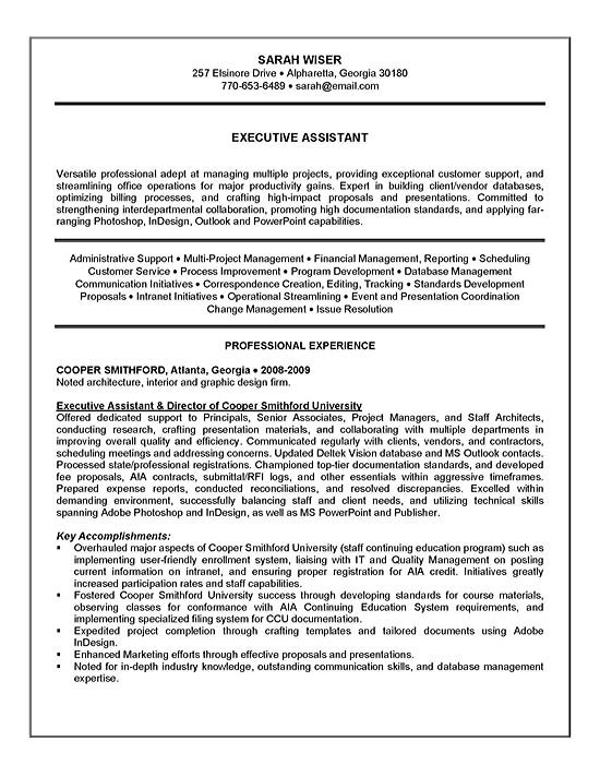 resume example exad13a