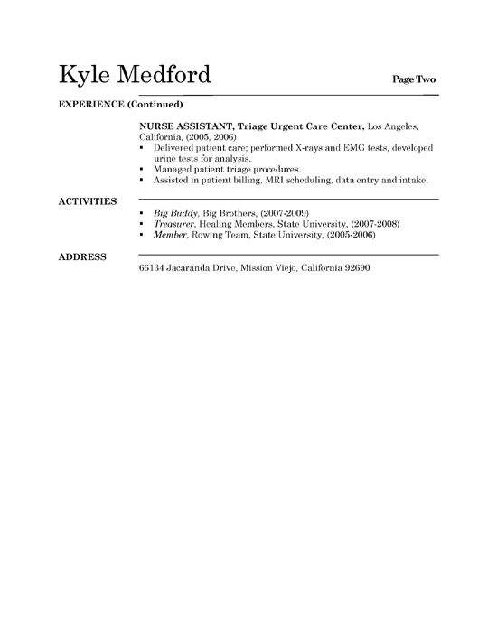 Student Research Assistant Resume Example