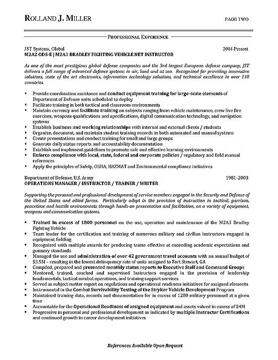 Program Process Manager Resume Example