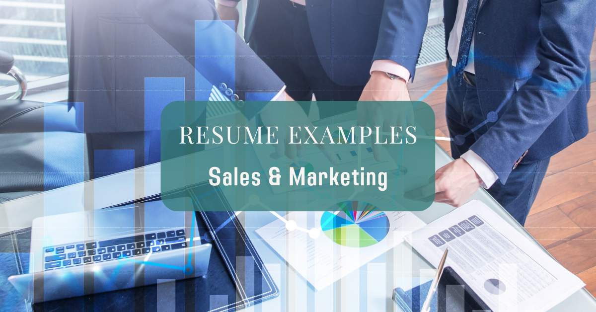 resume examples sales