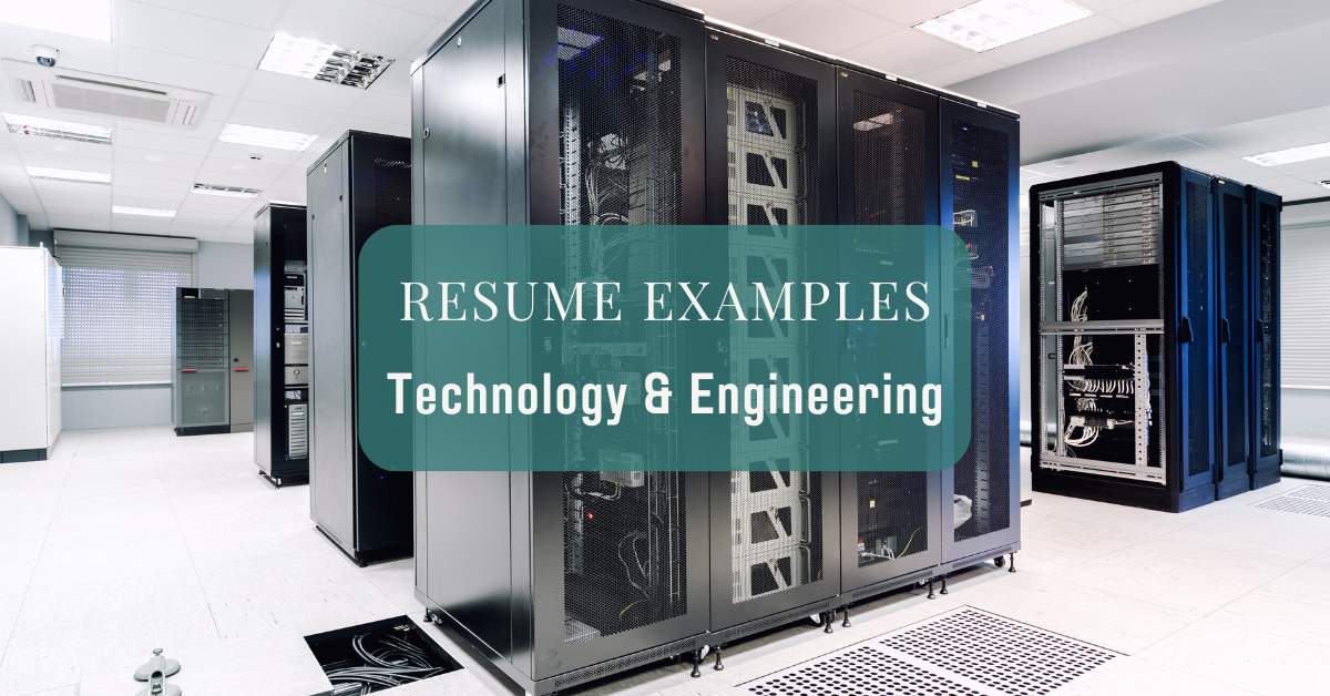 resume examples technology