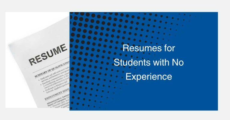 resumes for students